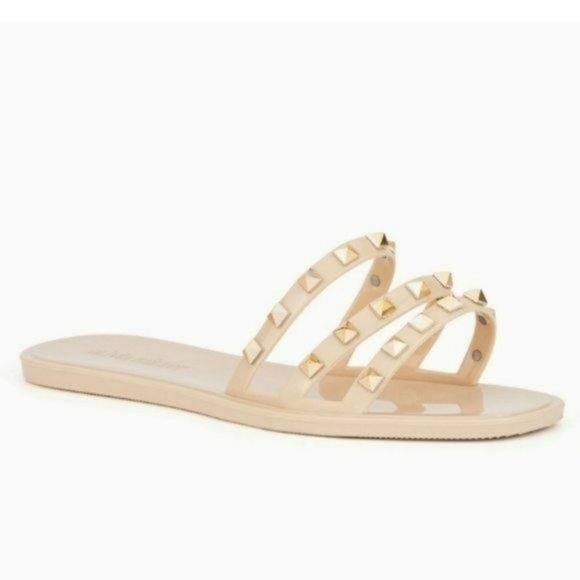 Olivia Miller Shoes - Olivia Miller Rio Jelly Nude-8